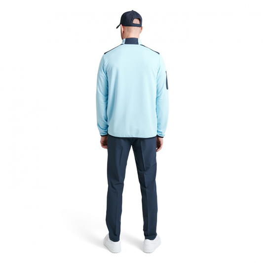 Abacus Mens Bangor midlayer - Hazyblue