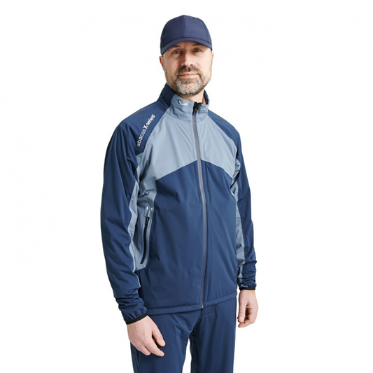 Abacus Mens Pitch 37.5 technology rainjacket - dusty blue