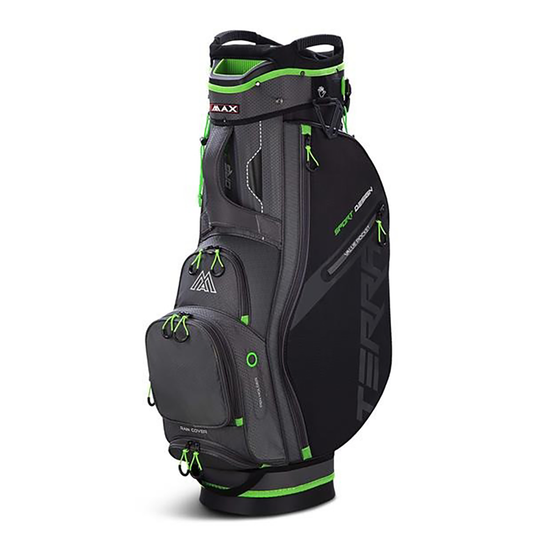 Big Max Vagnsbag Terra Sport Charcoal/Lime