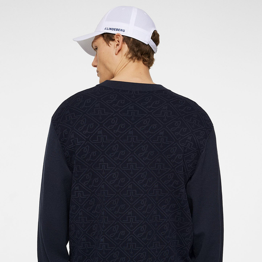 J.Lindeberg Finn Jacquard Knitted Sweater