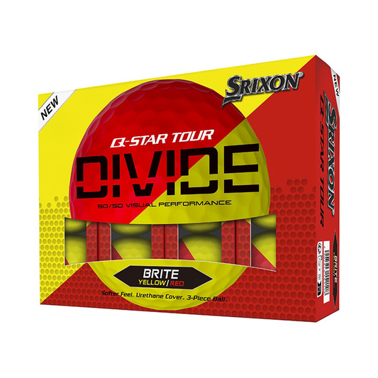 Srixon Q-Star Tour Divide Gul Röd