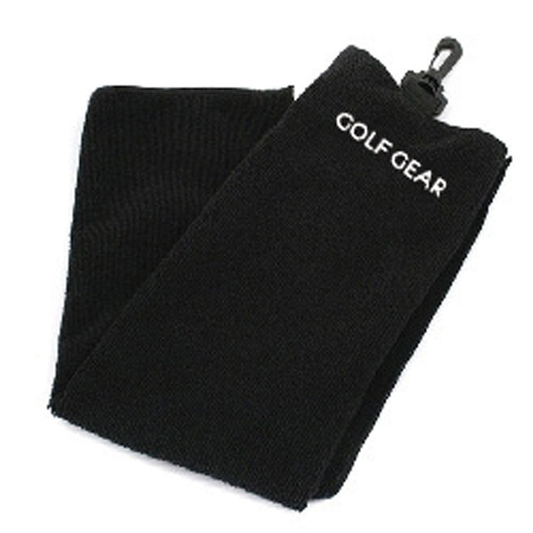 Golf Gear Towel Tri Folded