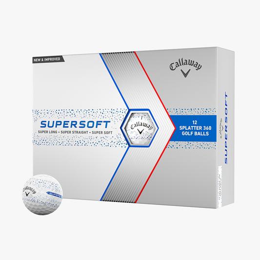 Callaway Supersoft Splatter 360 Blue