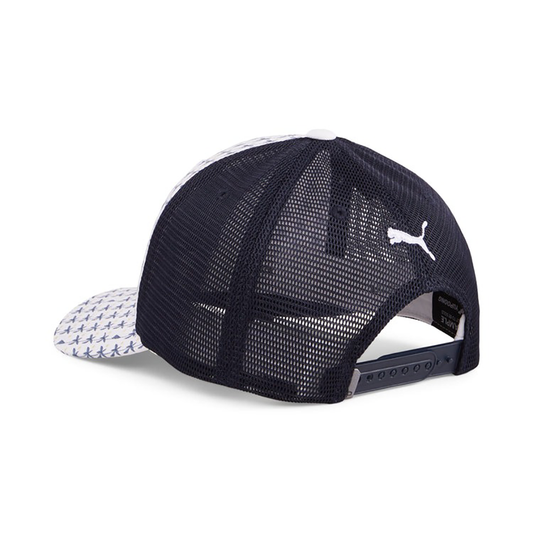 Puma Palms Trucker Cap White Glow-Deep Navy